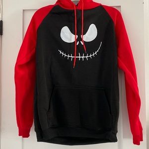 Jack Skellington black and red sweater